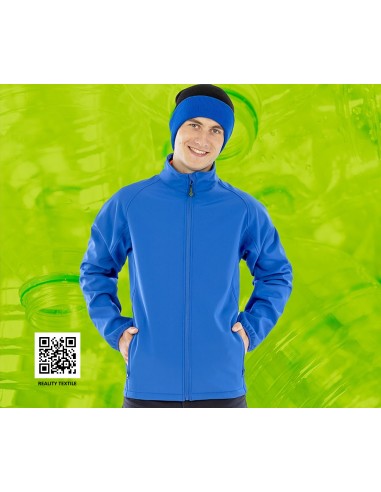 RES-R901M-Mens Recycled 2-Layer Printable Softshell Jacket